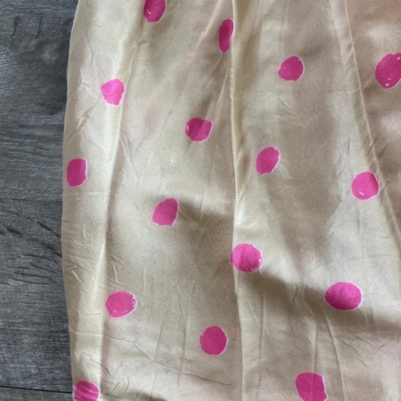 Kate Spade Silk Polka Dot Knee-Length Skirt - Picture 7 of 11